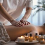 Duyusal Masaj Ustalığı: Onu Çıldıracak 7 Hareket! Masaj hareketleri yapan terapist ve rahatlayan müşteri.