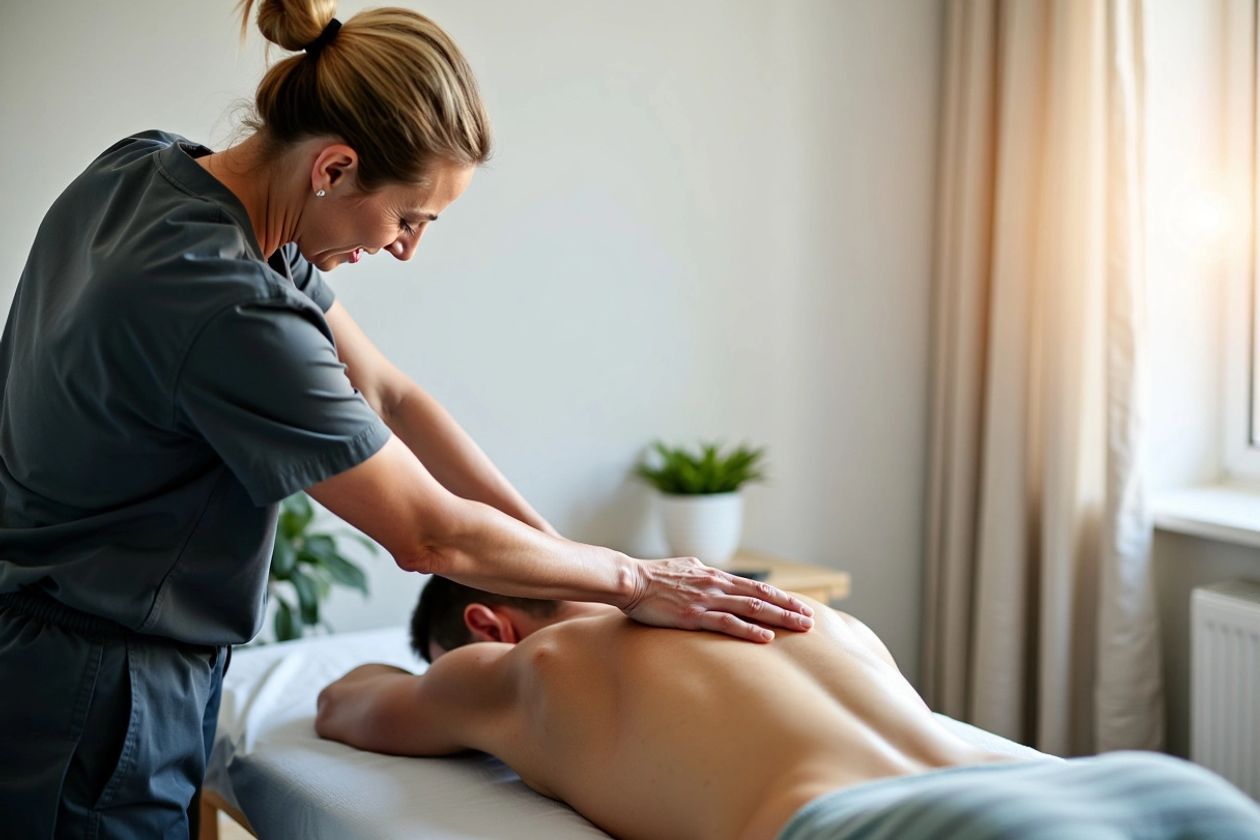 Tantra masaj uygulayan terapist